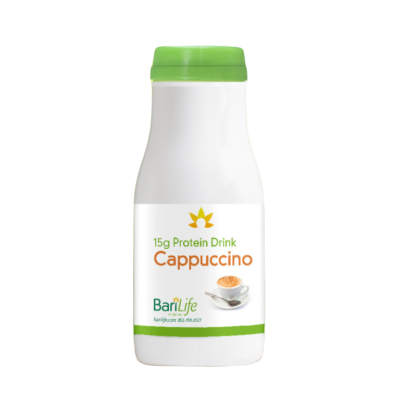Cappuccino instant bottle protein drink