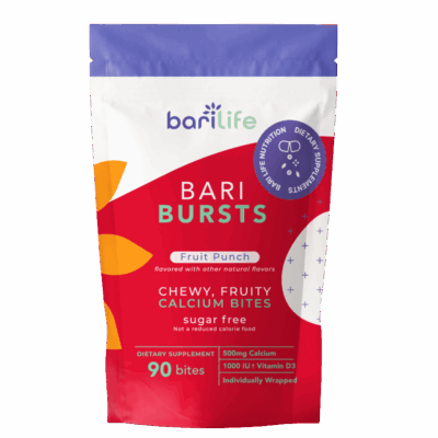 Bariatric Calcium Chews - BariBurst - Fruit Punch