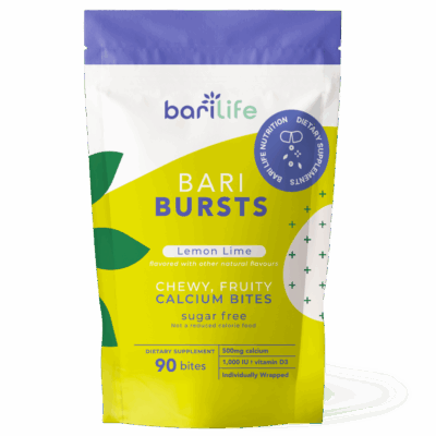Bariatric Calcium Chews - BariBurst - Lemon Lime