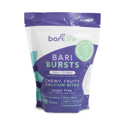Bariatric Calcium Chews - BariBurst - Sour Grape