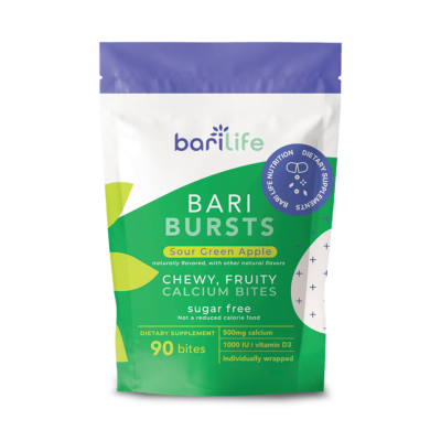 Bariatric Calcium Chews - BariBurst - Sour Green Apple